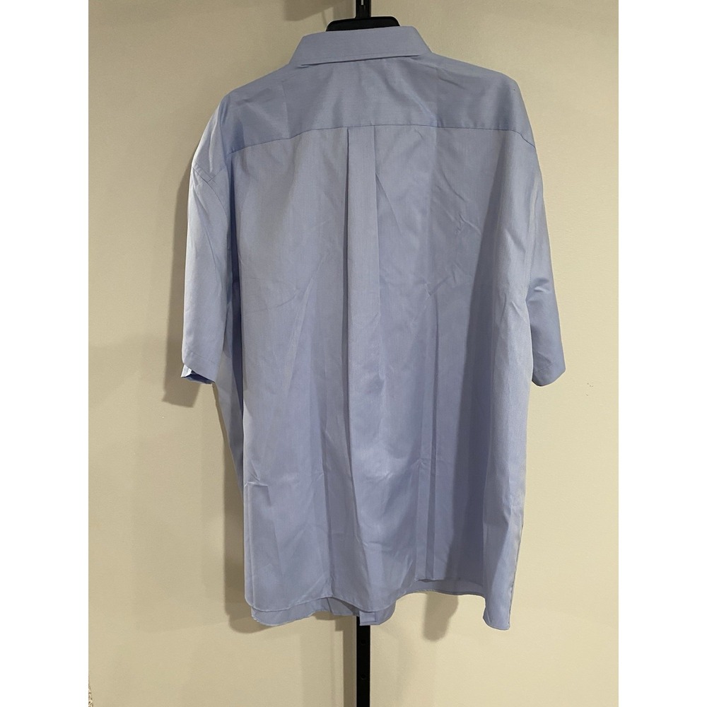 Travel Smart Men Shirt 4XLT Button TALL Man Non Iron BLUE BRAND NEW $59.50 - Picture 6 of 6